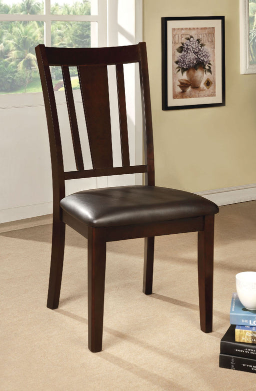 Bridgette I Espresso Side Chair (2/CTN) - Premium Dining Chair from FOA East - Just $189.15! Shop now at Furniture Wholesale Plus  We are the best furniture store in Nashville, Hendersonville, Goodlettsville, Madison, Antioch, Mount Juliet, Lebanon, Gallatin, Springfield, Murfreesboro, Franklin, Brentwood