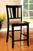 DOVER II Black/Cherry Counter Ht. Chair (2/CTN) - Premium Dining Chair from FOA East - Just $210.60! Shop now at Furniture Wholesale Plus  We are the best furniture store in Nashville, Hendersonville, Goodlettsville, Madison, Antioch, Mount Juliet, Lebanon, Gallatin, Springfield, Murfreesboro, Franklin, Brentwood