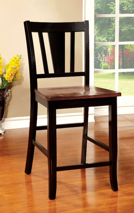 DOVER II Black/Cherry Counter Ht. Chair (2/CTN) - Premium Dining Chair from FOA East - Just $210.60! Shop now at Furniture Wholesale Plus  We are the best furniture store in Nashville, Hendersonville, Goodlettsville, Madison, Antioch, Mount Juliet, Lebanon, Gallatin, Springfield, Murfreesboro, Franklin, Brentwood