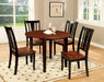 DOVER II  5 Pc. Round Dining Table Set - Premium Dining Room Set from FOA East - Just $700.05! Shop now at Furniture Wholesale Plus  We are the best furniture store in Nashville, Hendersonville, Goodlettsville, Madison, Antioch, Mount Juliet, Lebanon, Gallatin, Springfield, Murfreesboro, Franklin, Brentwood
