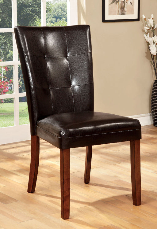 ELMORE Antique Oak Side Chair (2/CTN) - Premium Dining Chair from FOA East - Just $210.60! Shop now at Furniture Wholesale Plus  We are the best furniture store in Nashville, Hendersonville, Goodlettsville, Madison, Antioch, Mount Juliet, Lebanon, Gallatin, Springfield, Murfreesboro, Franklin, Brentwood