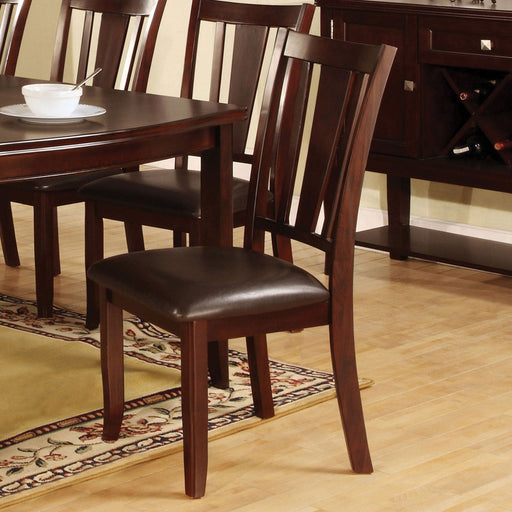Edgewood I Espresso Side Chair (2/CTN) - Premium Dining Chair from FOA East - Just $189.15! Shop now at Furniture Wholesale Plus  We are the best furniture store in Nashville, Hendersonville, Goodlettsville, Madison, Antioch, Mount Juliet, Lebanon, Gallatin, Springfield, Murfreesboro, Franklin, Brentwood