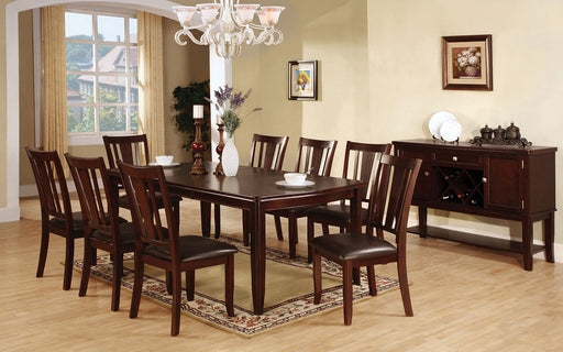 Edgewood I Espresso Dining Table - Premium Dining Table from FOA East - Just $464.10! Shop now at Furniture Wholesale Plus  We are the best furniture store in Nashville, Hendersonville, Goodlettsville, Madison, Antioch, Mount Juliet, Lebanon, Gallatin, Springfield, Murfreesboro, Franklin, Brentwood