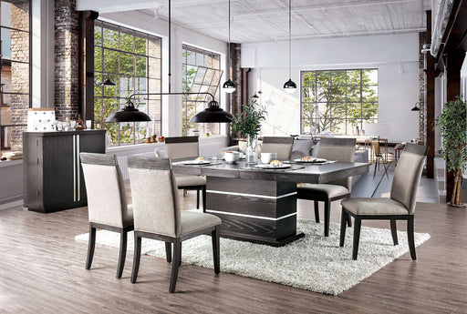 Modoc Espresso 7 Pc. Dining Table Set - Premium Dining Room Set from FOA East - Just $1762.80! Shop now at Furniture Wholesale Plus  We are the best furniture store in Nashville, Hendersonville, Goodlettsville, Madison, Antioch, Mount Juliet, Lebanon, Gallatin, Springfield, Murfreesboro, Franklin, Brentwood