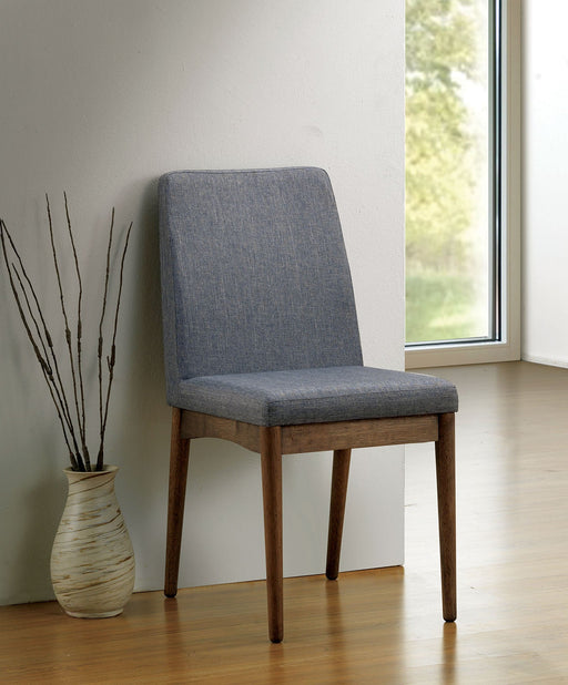 Eindride Natural Tone/Gray Side Chair (2/CTN) - Premium Dining Chair from FOA East - Just $235.95! Shop now at Furniture Wholesale Plus  We are the best furniture store in Nashville, Hendersonville, Goodlettsville, Madison, Antioch, Mount Juliet, Lebanon, Gallatin, Springfield, Murfreesboro, Franklin, Brentwood