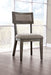 Leeds Gray Side Chair - Premium Dining Chair from FOA East - Just $306.15! Shop now at Furniture Wholesale Plus  We are the best furniture store in Nashville, Hendersonville, Goodlettsville, Madison, Antioch, Mount Juliet, Lebanon, Gallatin, Springfield, Murfreesboro, Franklin, Brentwood