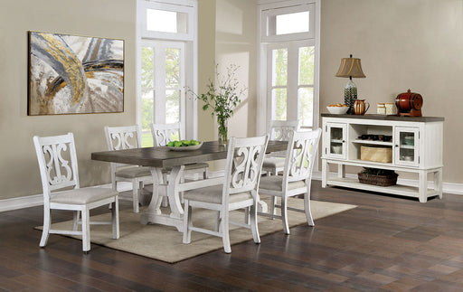 AULETTA 7 Pc. Dining Table Set - Premium Dining Room Set from FOA East - Just $1712.10! Shop now at Furniture Wholesale Plus  We are the best furniture store in Nashville, Hendersonville, Goodlettsville, Madison, Antioch, Mount Juliet, Lebanon, Gallatin, Springfield, Murfreesboro, Franklin, Brentwood