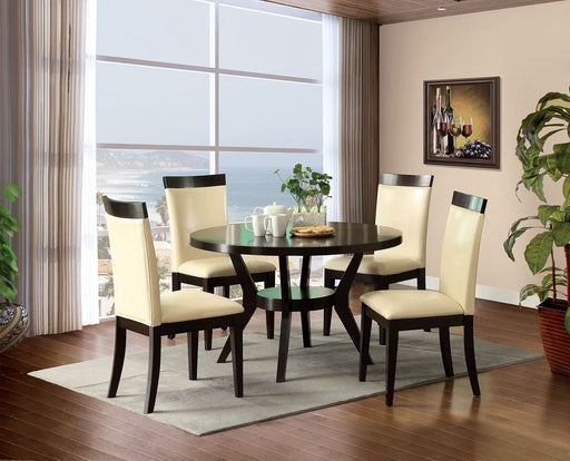 DOWNTOWN Round Dining Table - Premium Dining Table from FOA East - Just $419.25! Shop now at Furniture Wholesale Plus  We are the best furniture store in Nashville, Hendersonville, Goodlettsville, Madison, Antioch, Mount Juliet, Lebanon, Gallatin, Springfield, Murfreesboro, Franklin, Brentwood