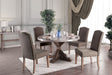 Bridgen Natural Round Dining Table - Premium Dining Table from FOA East - Just $793.65! Shop now at Furniture Wholesale Plus  We are the best furniture store in Nashville, Hendersonville, Goodlettsville, Madison, Antioch, Mount Juliet, Lebanon, Gallatin, Springfield, Murfreesboro, Franklin, Brentwood