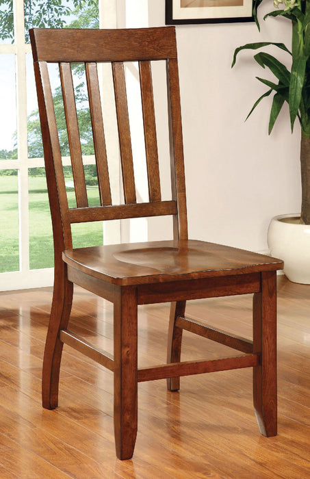 FOSTER I Dark Oak Side Chair (2/CTN) - Premium Dining Chair from FOA East - Just $235.95! Shop now at Furniture Wholesale Plus  We are the best furniture store in Nashville, Hendersonville, Goodlettsville, Madison, Antioch, Mount Juliet, Lebanon, Gallatin, Springfield, Murfreesboro, Franklin, Brentwood