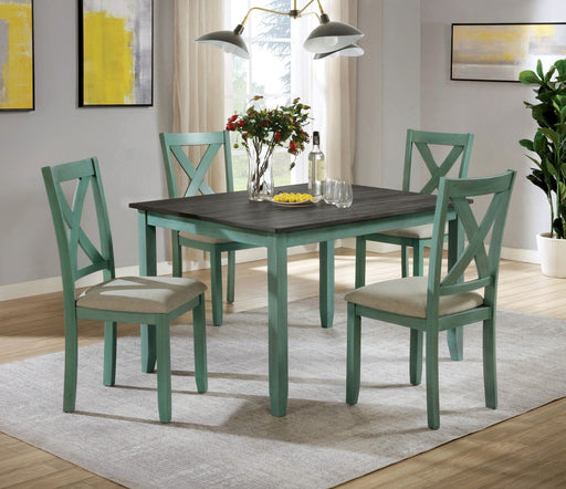 ANYA 5 Pc. Dining Table Set - Premium Dining Room Set from FOA East - Just $540.15! Shop now at Furniture Wholesale Plus  We are the best furniture store in Nashville, Hendersonville, Goodlettsville, Madison, Antioch, Mount Juliet, Lebanon, Gallatin, Springfield, Murfreesboro, Franklin, Brentwood