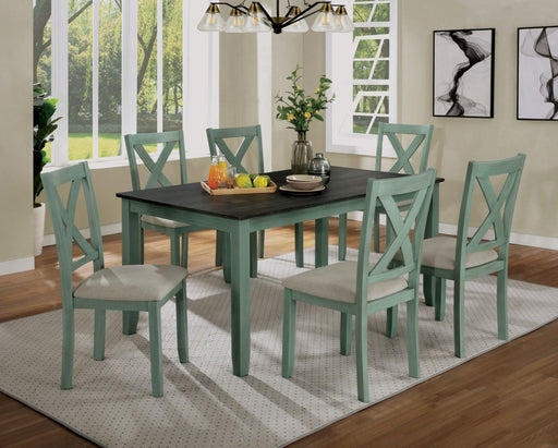 ANYA 7 Pc. Dining Table Set - Premium Dining Room Set from FOA East - Just $772.20! Shop now at Furniture Wholesale Plus  We are the best furniture store in Nashville, Hendersonville, Goodlettsville, Madison, Antioch, Mount Juliet, Lebanon, Gallatin, Springfield, Murfreesboro, Franklin, Brentwood