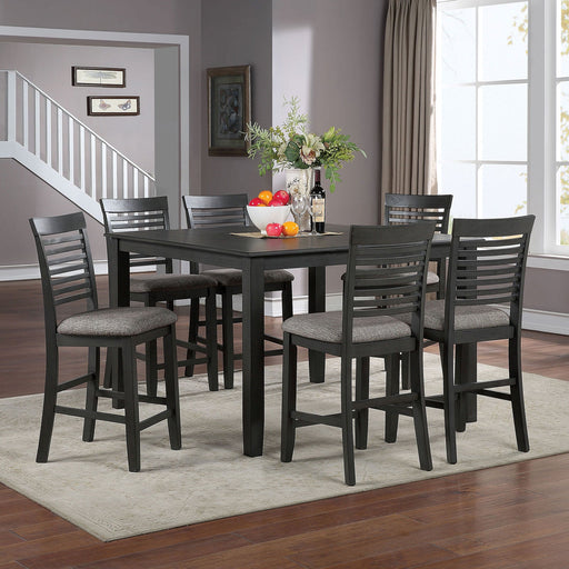 AMALIA 7 Pc. Counter Ht. Table Set - Premium Dining Room Set from FOA East - Just $1056.90! Shop now at Furniture Wholesale Plus  We are the best furniture store in Nashville, Hendersonville, Goodlettsville, Madison, Antioch, Mount Juliet, Lebanon, Gallatin, Springfield, Murfreesboro, Franklin, Brentwood