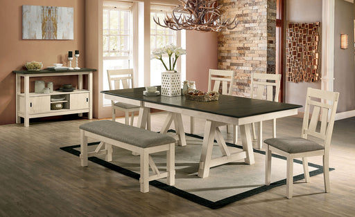 JAMESTOWN 7 Pc. Dining Table Set - Premium Dining Room Set from FOA East - Just $1526.85! Shop now at Furniture Wholesale Plus  We are the best furniture store in Nashville, Hendersonville, Goodlettsville, Madison, Antioch, Mount Juliet, Lebanon, Gallatin, Springfield, Murfreesboro, Franklin, Brentwood
