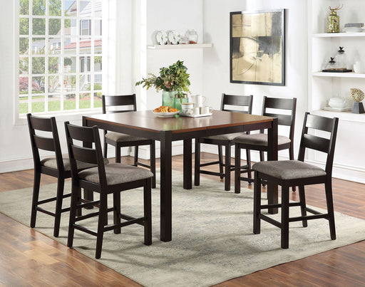 VALDOR 7 Pc. Counter Ht. Table Set - Premium Dining Room Set from FOA East - Just $1292.85! Shop now at Furniture Wholesale Plus (Nashville,TN)  We are the best furniture store in Nashville, Hendersonville, Goodlettsville, Madison, Antioch, Mount Juliet, Lebanon, Gallatin, Springfield, Murfreesboro, Franklin, Brentwood