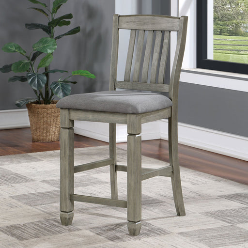 ANAYA Counter Ht. Chair (2/CTN), Gray/Lt. Gray - Premium Barstool from FOA East - Just $261.30! Shop now at Furniture Wholesale Plus  We are the best furniture store in Nashville, Hendersonville, Goodlettsville, Madison, Antioch, Mount Juliet, Lebanon, Gallatin, Springfield, Murfreesboro, Franklin, Brentwood