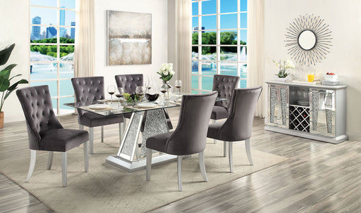 REGENSDORF 7 Pc. Dining Table Set - Premium Dining Room Set from FOA East - Just $2884.05! Shop now at Furniture Wholesale Plus  We are the best furniture store in Nashville, Hendersonville, Goodlettsville, Madison, Antioch, Mount Juliet, Lebanon, Gallatin, Springfield, Murfreesboro, Franklin, Brentwood