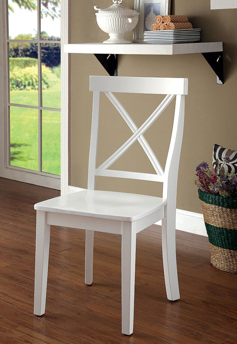 PENELOPE White Side Chair (2/CTN) - Premium Dining Chair from FOA East - Just $210.60! Shop now at Furniture Wholesale Plus  We are the best furniture store in Nashville, Hendersonville, Goodlettsville, Madison, Antioch, Mount Juliet, Lebanon, Gallatin, Springfield, Murfreesboro, Franklin, Brentwood