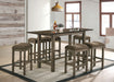 GUMBORO 7 Pc. Counter Ht. Table Set - Premium Dining Room Set from FOA East - Just $934.05! Shop now at Furniture Wholesale Plus  We are the best furniture store in Nashville, Hendersonville, Goodlettsville, Madison, Antioch, Mount Juliet, Lebanon, Gallatin, Springfield, Murfreesboro, Franklin, Brentwood
