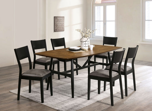 OBERWIL 7 Pc. Dining Table Set - Premium Dining Room Set from FOA East - Just $1127.10! Shop now at Furniture Wholesale Plus  We are the best furniture store in Nashville, Hendersonville, Goodlettsville, Madison, Antioch, Mount Juliet, Lebanon, Gallatin, Springfield, Murfreesboro, Franklin, Brentwood