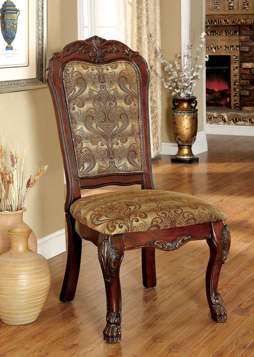 MEDIEVE Cherry Side Chair, Cherry (2/CTN) - Premium Dining Chair from FOA East - Just $801.45! Shop now at Furniture Wholesale Plus  We are the best furniture store in Nashville, Hendersonville, Goodlettsville, Madison, Antioch, Mount Juliet, Lebanon, Gallatin, Springfield, Murfreesboro, Franklin, Brentwood