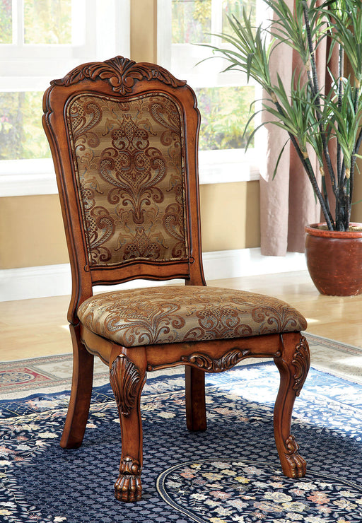 Medieve Antique Oak Side Chair (2/CTN) - Premium Dining Chair from FOA East - Just $846.30! Shop now at Furniture Wholesale Plus  We are the best furniture store in Nashville, Hendersonville, Goodlettsville, Madison, Antioch, Mount Juliet, Lebanon, Gallatin, Springfield, Murfreesboro, Franklin, Brentwood