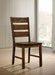 Dulce Walnut Side Chair (2/CTN) - Premium Dining Chair from FOA East - Just $235.95! Shop now at Furniture Wholesale Plus  We are the best furniture store in Nashville, Hendersonville, Goodlettsville, Madison, Antioch, Mount Juliet, Lebanon, Gallatin, Springfield, Murfreesboro, Franklin, Brentwood