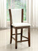 Manhattan III Dark Cherry/White Counter Ht. Chair, White (2/CTN) - Premium Dining Chair from FOA East - Just $280.80! Shop now at Furniture Wholesale Plus  We are the best furniture store in Nashville, Hendersonville, Goodlettsville, Madison, Antioch, Mount Juliet, Lebanon, Gallatin, Springfield, Murfreesboro, Franklin, Brentwood