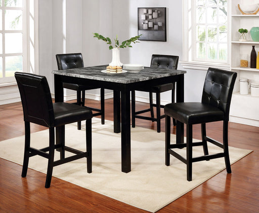 WILDROSE 5 Pc. Counter Ht. Table Set - Premium Dining Room Set from FOA East - Just $655.20! Shop now at Furniture Wholesale Plus  We are the best furniture store in Nashville, Hendersonville, Goodlettsville, Madison, Antioch, Mount Juliet, Lebanon, Gallatin, Springfield, Murfreesboro, Franklin, Brentwood