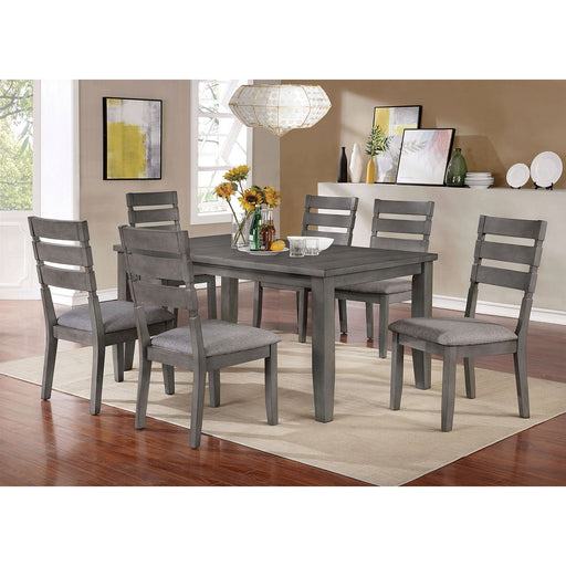 VIANA 7 Pc. Dining Table Set - Premium Dining Room Set from FOA East - Just $1242.15! Shop now at Furniture Wholesale Plus  We are the best furniture store in Nashville, Hendersonville, Goodlettsville, Madison, Antioch, Mount Juliet, Lebanon, Gallatin, Springfield, Murfreesboro, Franklin, Brentwood