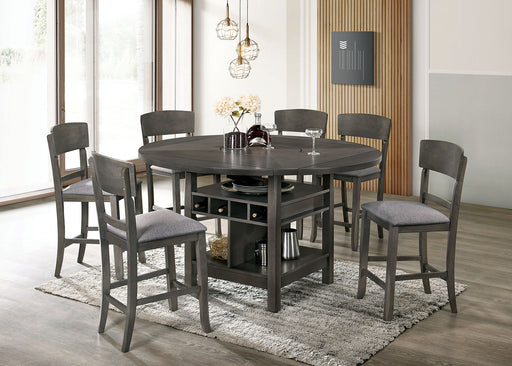 STACIE 7 PC. Dining Table Set - Premium Dining Room Set from FOA East - Just $1526.85! Shop now at Furniture Wholesale Plus  We are the best furniture store in Nashville, Hendersonville, Goodlettsville, Madison, Antioch, Mount Juliet, Lebanon, Gallatin, Springfield, Murfreesboro, Franklin, Brentwood