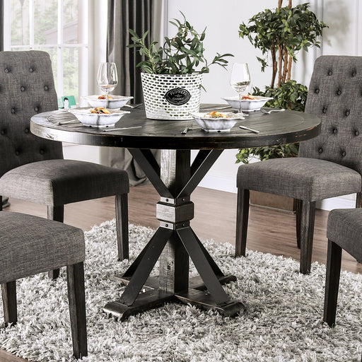 ALFRED Round Table - Premium Dining Table from FOA East - Just $674.70! Shop now at Furniture Wholesale Plus  We are the best furniture store in Nashville, Hendersonville, Goodlettsville, Madison, Antioch, Mount Juliet, Lebanon, Gallatin, Springfield, Murfreesboro, Franklin, Brentwood