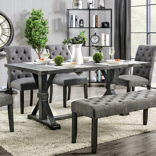 ALFRED Dining Table - Premium Dining Table from FOA East - Just $700.05! Shop now at Furniture Wholesale Plus  We are the best furniture store in Nashville, Hendersonville, Goodlettsville, Madison, Antioch, Mount Juliet, Lebanon, Gallatin, Springfield, Murfreesboro, Franklin, Brentwood