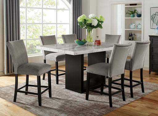 KIAN 7 PC. Dining Table Set - Premium Dining Room Set from FOA East - Just $1780.35! Shop now at Furniture Wholesale Plus  We are the best furniture store in Nashville, Hendersonville, Goodlettsville, Madison, Antioch, Mount Juliet, Lebanon, Gallatin, Springfield, Murfreesboro, Franklin, Brentwood