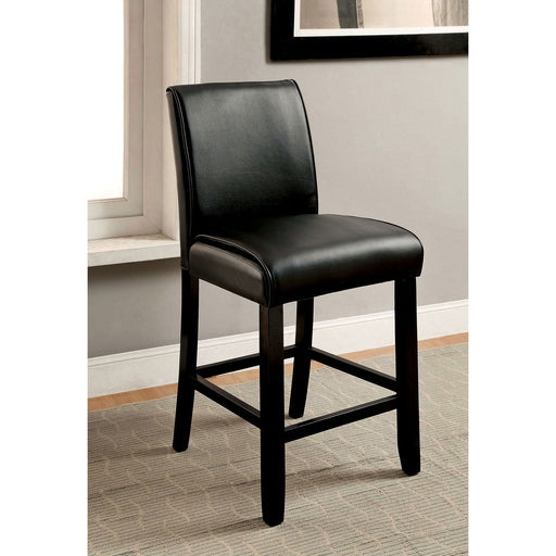 GRANDSTONE II Black Counter Ht. Chair - Premium Dining Chair from FOA East - Just $261.30! Shop now at Furniture Wholesale Plus  We are the best furniture store in Nashville, Hendersonville, Goodlettsville, Madison, Antioch, Mount Juliet, Lebanon, Gallatin, Springfield, Murfreesboro, Franklin, Brentwood