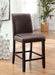 GLADSTONE II Dark Walnut Counter Ht. Chair (2/CTN) - Premium Dining Chair from FOA East - Just $261.30! Shop now at Furniture Wholesale Plus  We are the best furniture store in Nashville, Hendersonville, Goodlettsville, Madison, Antioch, Mount Juliet, Lebanon, Gallatin, Springfield, Murfreesboro, Franklin, Brentwood