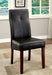 BONNEVILLE I Brown Cherry/Black Side Chair (2/CTN) - Premium Dining Chair from FOA East - Just $235.95! Shop now at Furniture Wholesale Plus  We are the best furniture store in Nashville, Hendersonville, Goodlettsville, Madison, Antioch, Mount Juliet, Lebanon, Gallatin, Springfield, Murfreesboro, Franklin, Brentwood