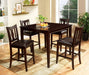 West Creek II Espresso 5 Pc. Counter Ht. Table Set - Premium Dining Room Set from FOA East - Just $540.15! Shop now at Furniture Wholesale Plus  We are the best furniture store in Nashville, Hendersonville, Goodlettsville, Madison, Antioch, Mount Juliet, Lebanon, Gallatin, Springfield, Murfreesboro, Franklin, Brentwood
