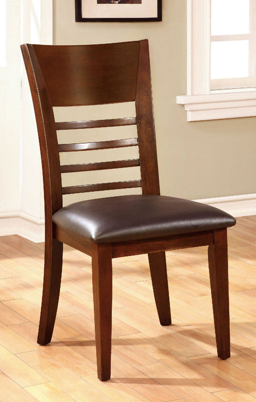 HILLSVIEW I Brown Cherry Side Chair (2/CTN) - Premium Dining Chair from FOA East - Just $189.15! Shop now at Furniture Wholesale Plus  We are the best furniture store in Nashville, Hendersonville, Goodlettsville, Madison, Antioch, Mount Juliet, Lebanon, Gallatin, Springfield, Murfreesboro, Franklin, Brentwood