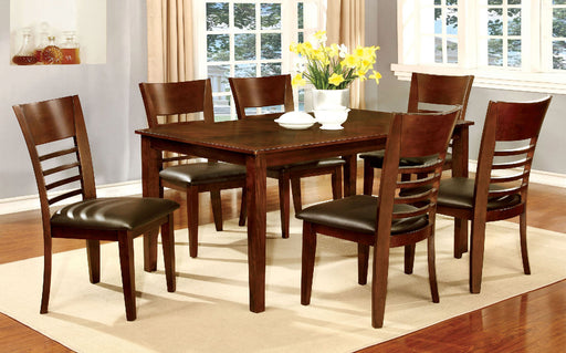 HILLSVIEW I Brown Cherry 60" Dining Table - Premium Dining Table from FOA East - Just $351! Shop now at Furniture Wholesale Plus  We are the best furniture store in Nashville, Hendersonville, Goodlettsville, Madison, Antioch, Mount Juliet, Lebanon, Gallatin, Springfield, Murfreesboro, Franklin, Brentwood