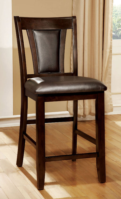 BRENT II Dark Cherry/Espresso Counter Ht. Chair (2/CTN) - Premium Dining Chair from FOA East - Just $280.80! Shop now at Furniture Wholesale Plus  We are the best furniture store in Nashville, Hendersonville, Goodlettsville, Madison, Antioch, Mount Juliet, Lebanon, Gallatin, Springfield, Murfreesboro, Franklin, Brentwood