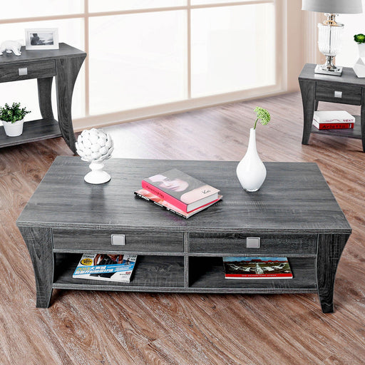 Amity Gray Coffee Table - Premium Coffee Table from FOA East - Just $304.20! Shop now at Furniture Wholesale Plus  We are the best furniture store in Nashville, Hendersonville, Goodlettsville, Madison, Antioch, Mount Juliet, Lebanon, Gallatin, Springfield, Murfreesboro, Franklin, Brentwood