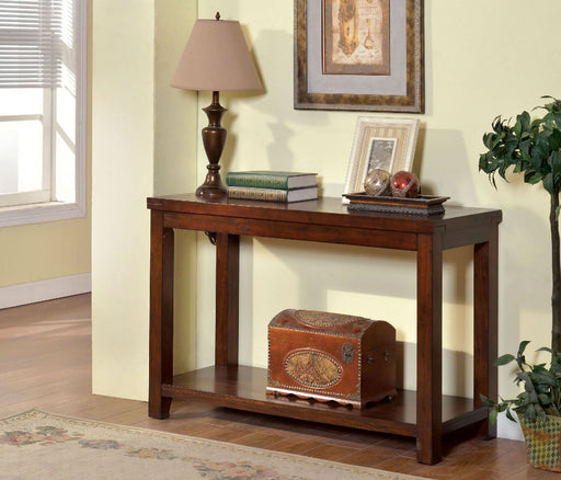 ESTELL Dark Cherry Sofa Table, Cherry - Premium Sofa Table from FOA East - Just $234! Shop now at Furniture Wholesale Plus  We are the best furniture store in Nashville, Hendersonville, Goodlettsville, Madison, Antioch, Mount Juliet, Lebanon, Gallatin, Springfield, Murfreesboro, Franklin, Brentwood