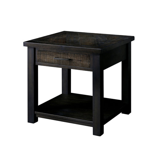 Rhymney Dark Oak/Multi End Table - Premium End Table from FOA East - Just $234! Shop now at Furniture Wholesale Plus  We are the best furniture store in Nashville, Hendersonville, Goodlettsville, Madison, Antioch, Mount Juliet, Lebanon, Gallatin, Springfield, Murfreesboro, Franklin, Brentwood