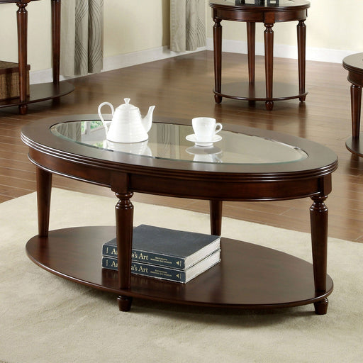 Granvia Dark Cherry Coffee Table - Premium Coffee Table from FOA East - Just $351! Shop now at Furniture Wholesale Plus  We are the best furniture store in Nashville, Hendersonville, Goodlettsville, Madison, Antioch, Mount Juliet, Lebanon, Gallatin, Springfield, Murfreesboro, Franklin, Brentwood