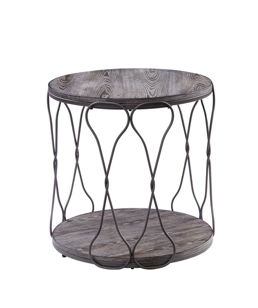 Hawdon Gray End Table - Premium End Table from FOA East - Just $185.25! Shop now at Furniture Wholesale Plus  We are the best furniture store in Nashville, Hendersonville, Goodlettsville, Madison, Antioch, Mount Juliet, Lebanon, Gallatin, Springfield, Murfreesboro, Franklin, Brentwood