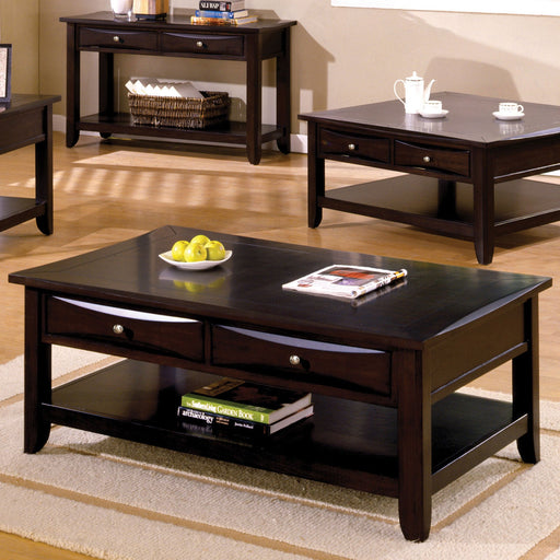 Baldwin Espresso Coffee Table - Premium Coffee Table from FOA East - Just $421.20! Shop now at Furniture Wholesale Plus  We are the best furniture store in Nashville, Hendersonville, Goodlettsville, Madison, Antioch, Mount Juliet, Lebanon, Gallatin, Springfield, Murfreesboro, Franklin, Brentwood