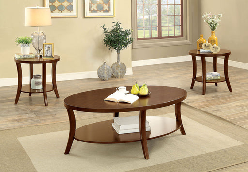 Brown Cherry 3 Pc. Coffee Table Set - Premium Table Set from FOA East - Just $351! Shop now at Furniture Wholesale Plus  We are the best furniture store in Nashville, Hendersonville, Goodlettsville, Madison, Antioch, Mount Juliet, Lebanon, Gallatin, Springfield, Murfreesboro, Franklin, Brentwood