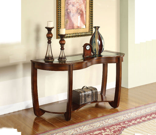 Crystal Falls Dark Cherry Sofa Table - Premium Sofa Table from FOA East - Just $395.85! Shop now at Furniture Wholesale Plus  We are the best furniture store in Nashville, Hendersonville, Goodlettsville, Madison, Antioch, Mount Juliet, Lebanon, Gallatin, Springfield, Murfreesboro, Franklin, Brentwood