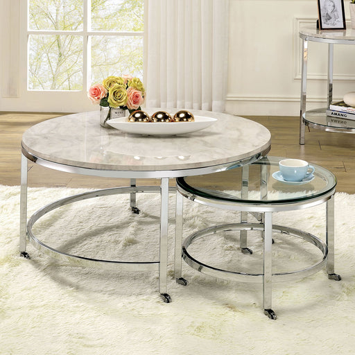 SHAUNA Coffee Table w/ Nesting Table - Premium Coffee Table from FOA East - Just $421.20! Shop now at Furniture Wholesale Plus  We are the best furniture store in Nashville, Hendersonville, Goodlettsville, Madison, Antioch, Mount Juliet, Lebanon, Gallatin, Springfield, Murfreesboro, Franklin, Brentwood